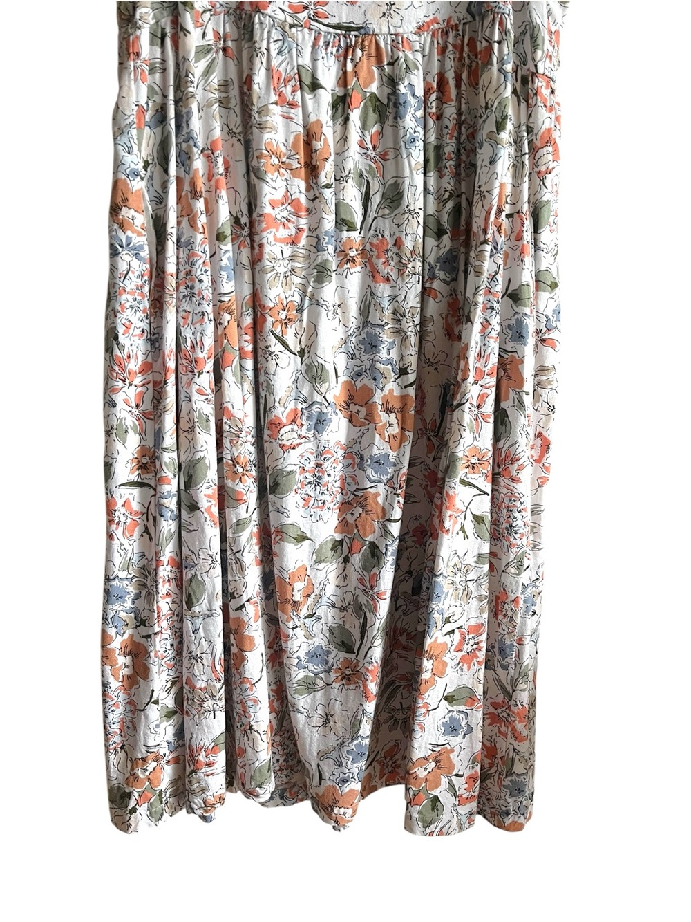 Mexx Summer Floral Smocked Back Sundress XL with Pockets - Picture 4 of 11